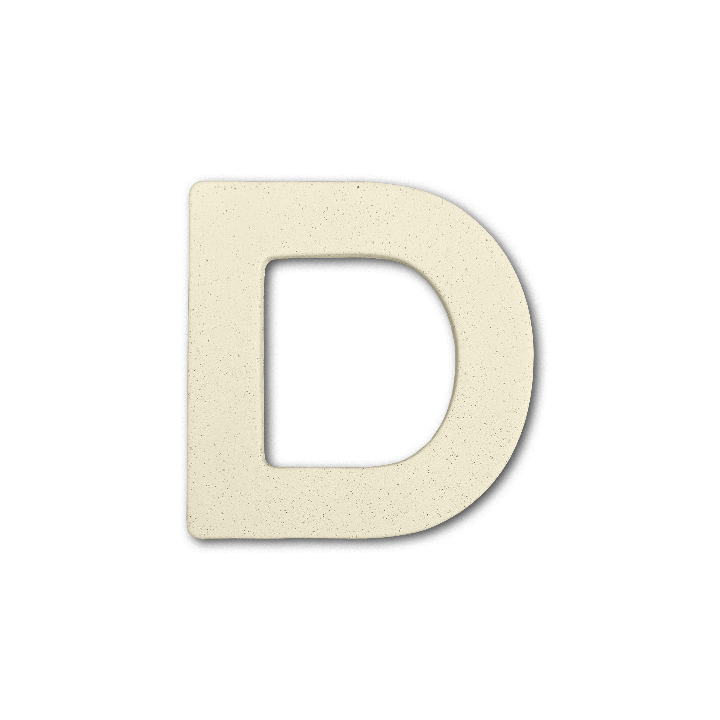 Lettre D - format allongé