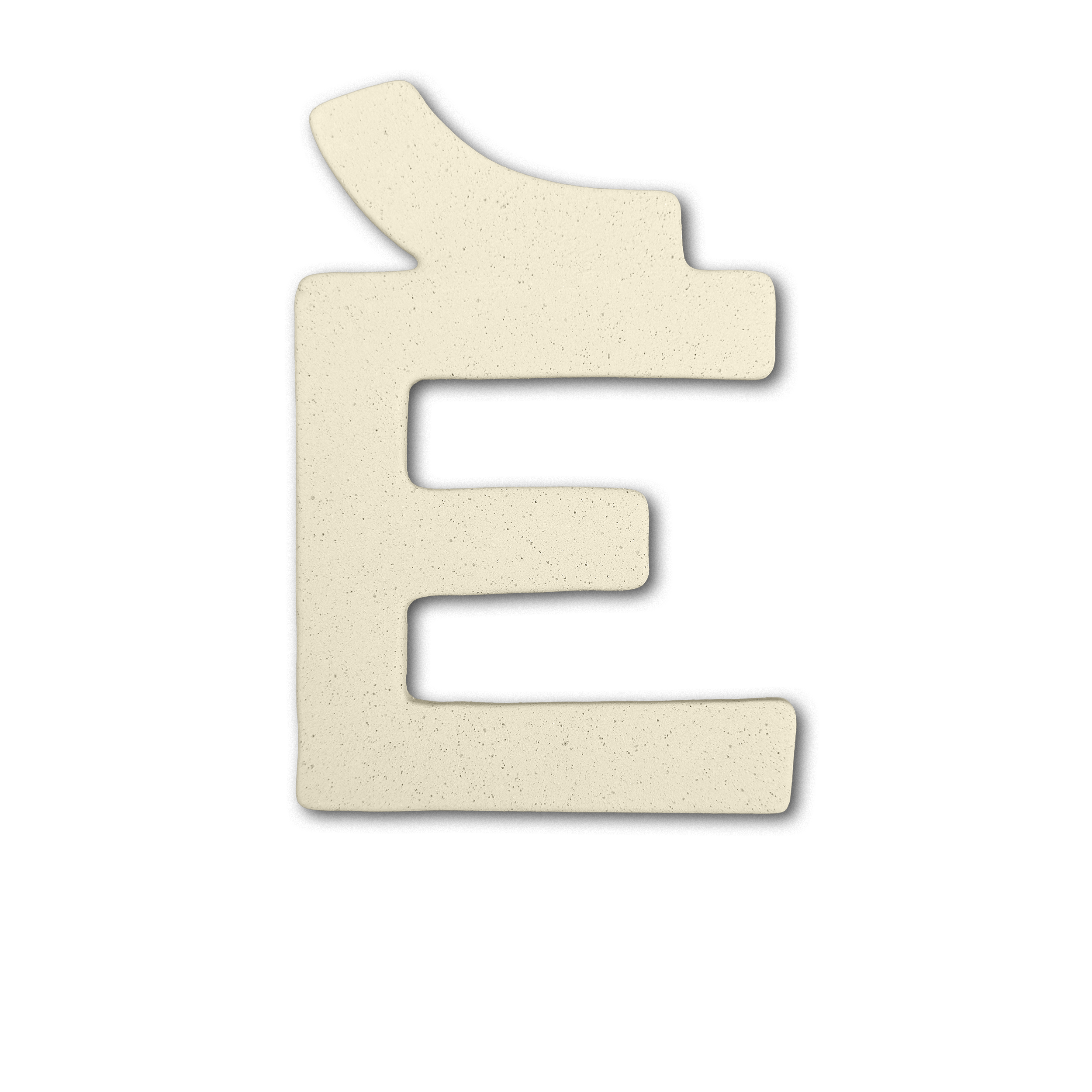 Lettre È - format allongé