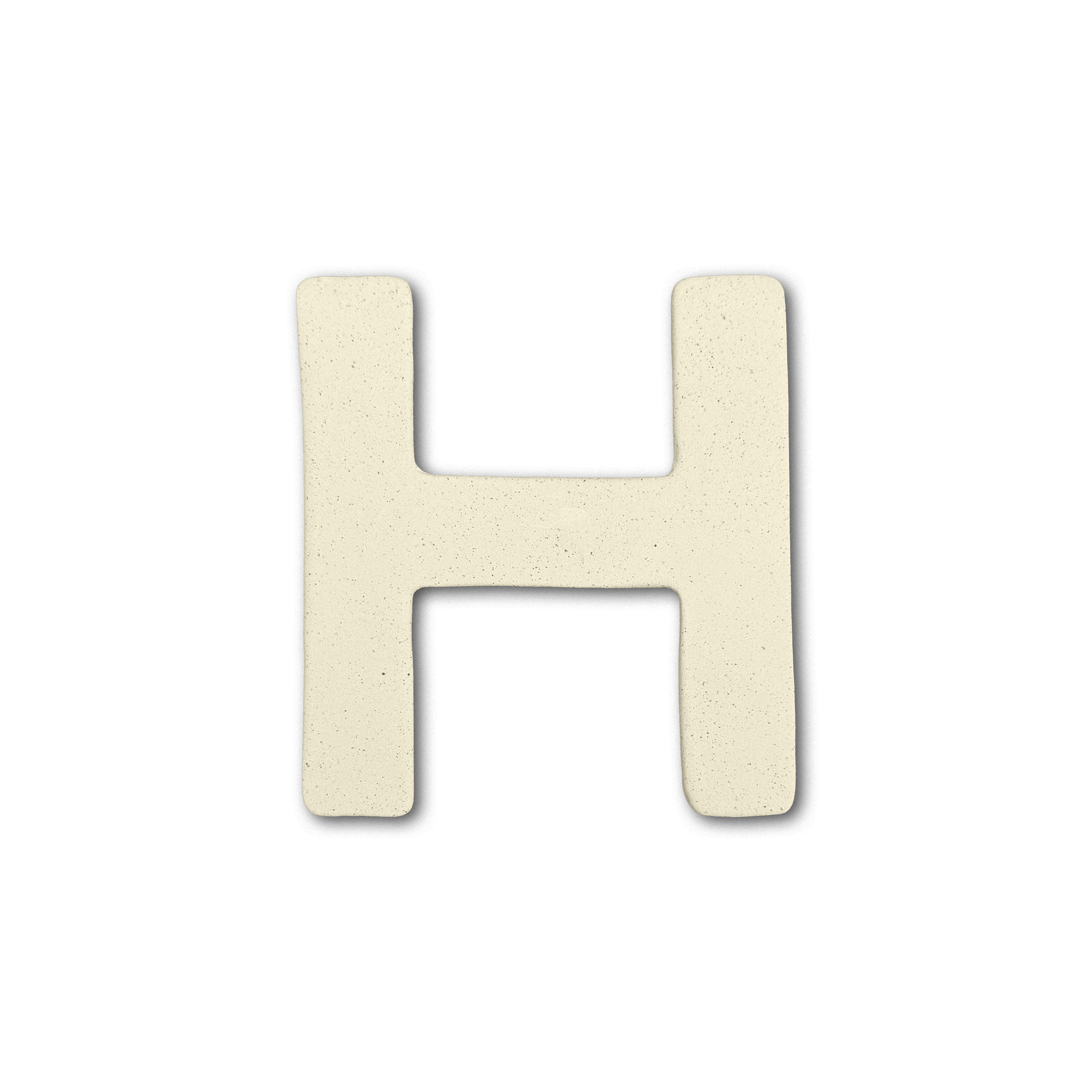 Lettre H - format allongé