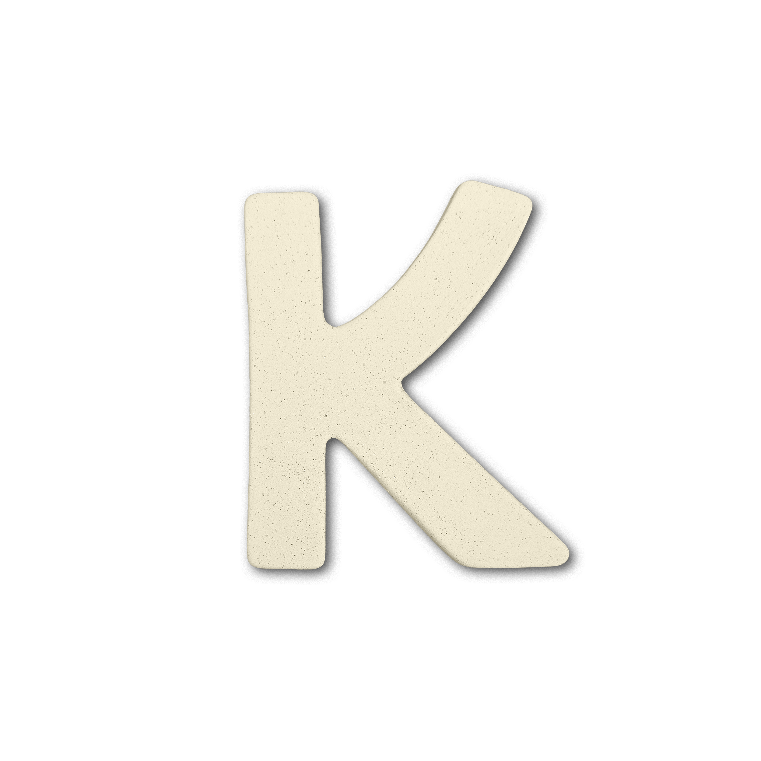 Lettre K - format allongé