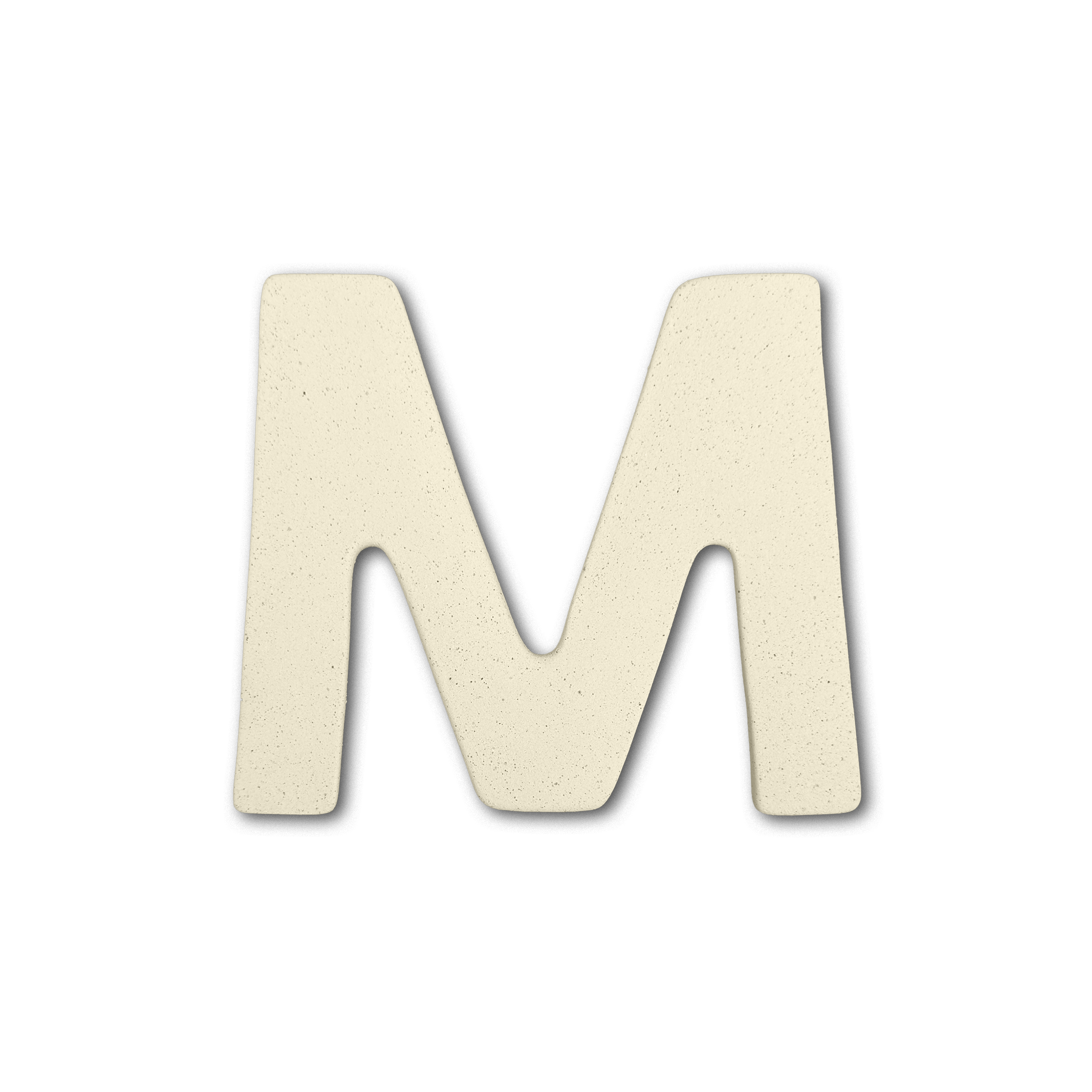 Lettre M - format allongé