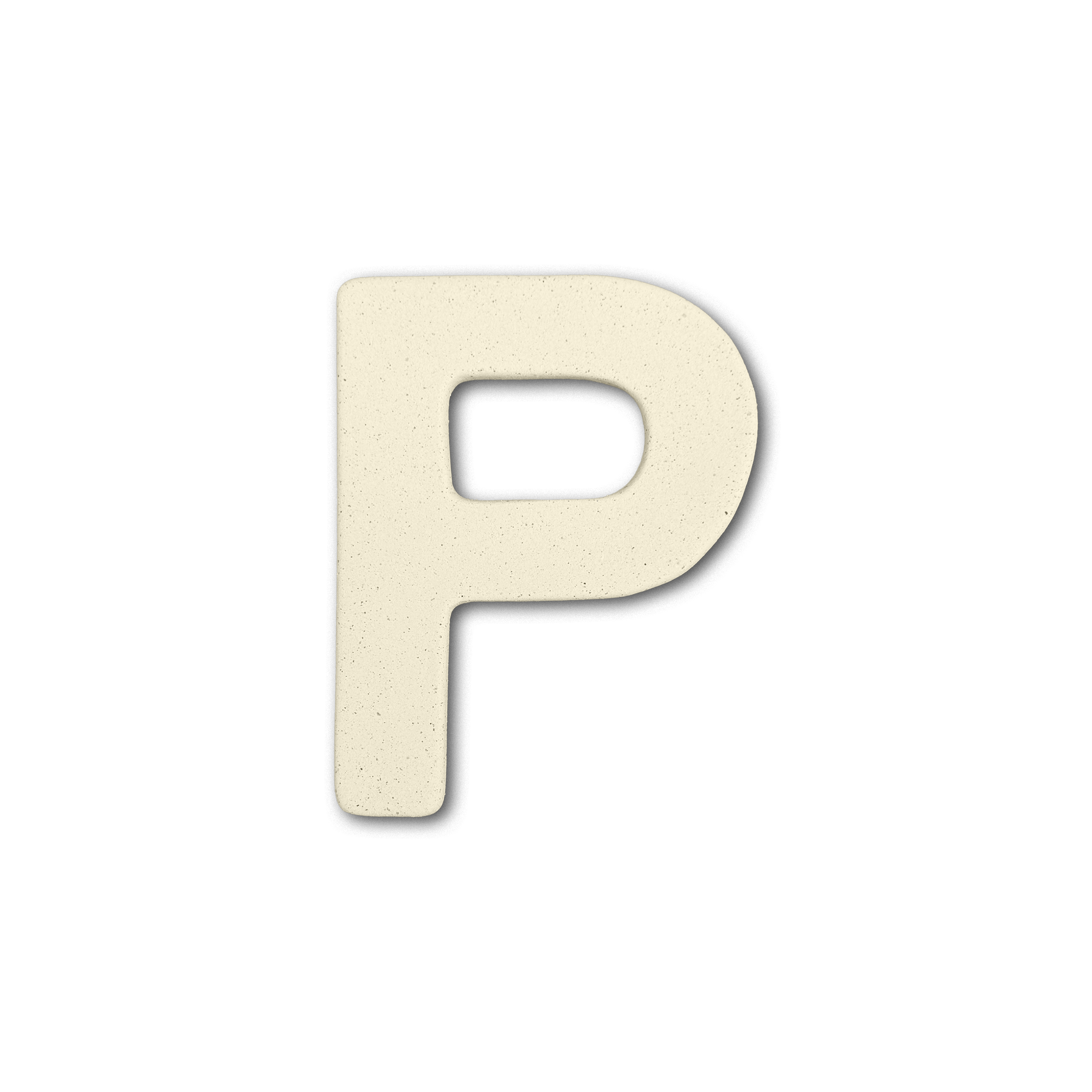 Lettre P - format allongé