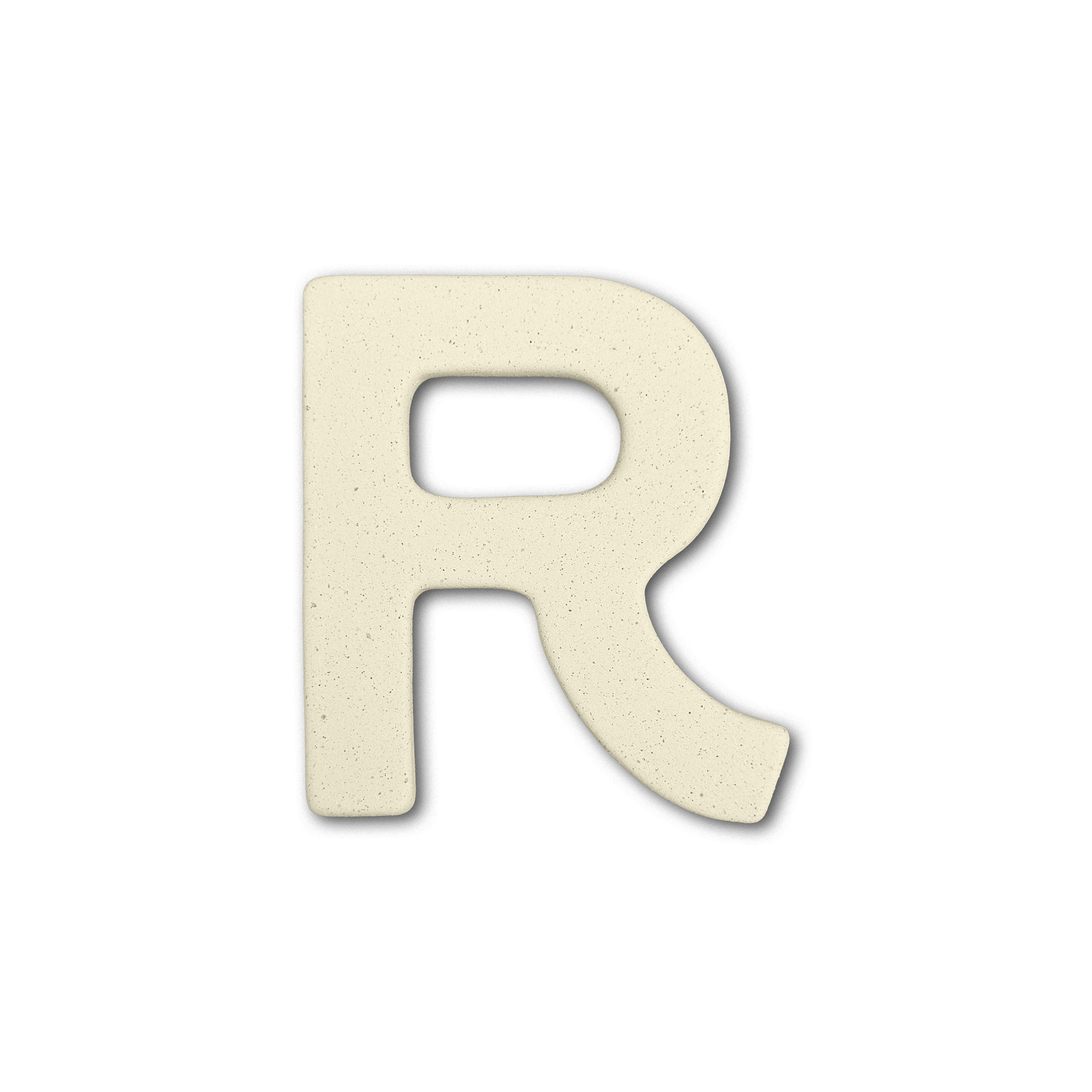 Lettre R - format allongé